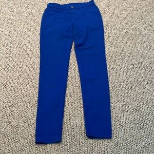 Francesca’s Ladies/Teens Royal Blue Jean Like Pants